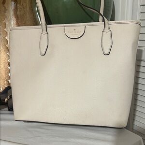 Kate Spade Ivory Tote Bag